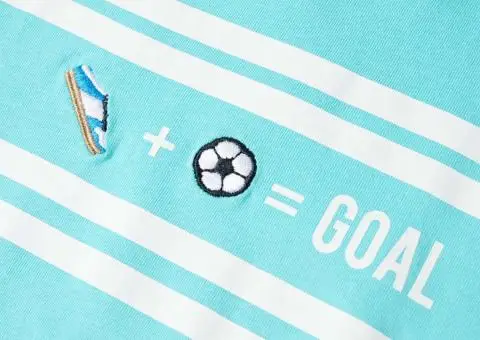 Tricou pentru copii, albastru verzui, 140 - 4/5