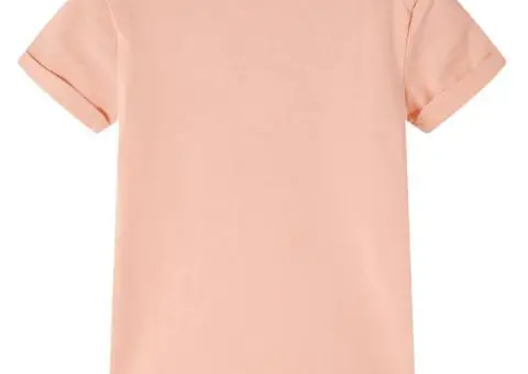 Tricou pentru copii, portocaliu deschis, 140 - 2/5