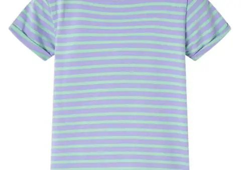 Tricou pentru copii, verde mentă aprins, 104 - 2/5