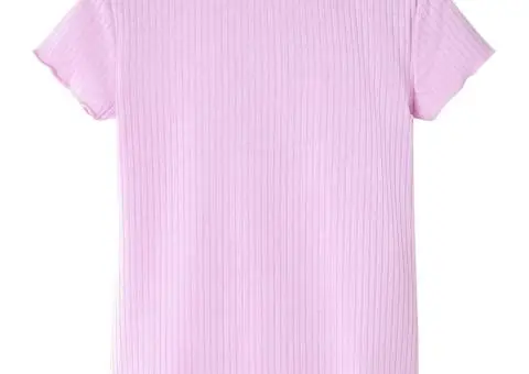 Tricou pentru copii, roz deschis, 104 - 1/5