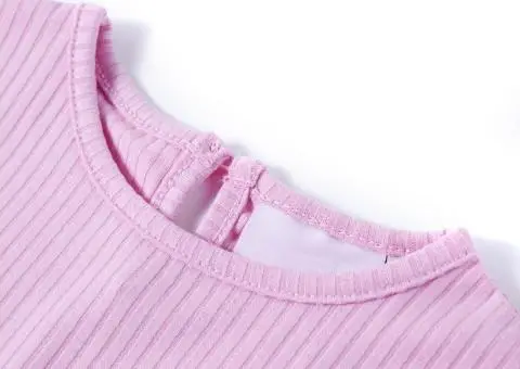 Tricou pentru copii, roz deschis, 104 - 3/5