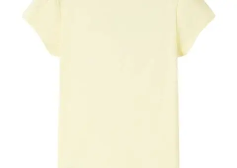 Tricou pentru copii, galben pal, 92 - 2/5