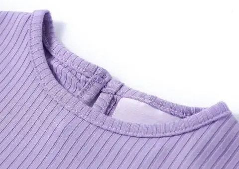 Tricou pentru copii, lila, 128 - 3/5