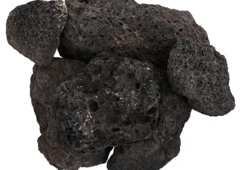 Roci vulcanice, 25 kg, negru, 10-30 cm - 4/5