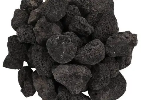 Roci vulcanice, 10 kg, negru, 3-5 cm - 4/5