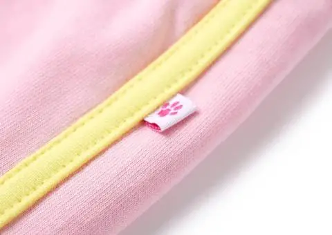 Pantaloni scurți pentru copii cu ornamente, roz aprins, 116 - 4/5