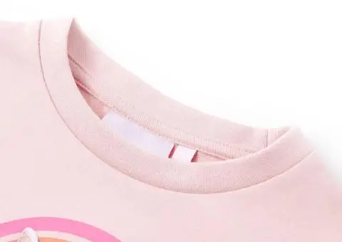 Bluzon pentru copii, roz deschis, 116 - 3/5