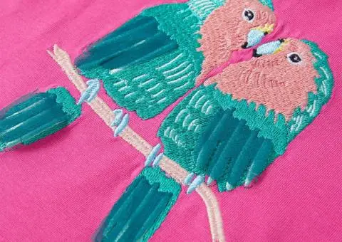 Tricou pentru copii, roz închis, 104 - 4/5