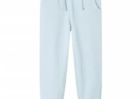 Pantaloni de trening pentru copii, albastru deschis, 128 - 1/5