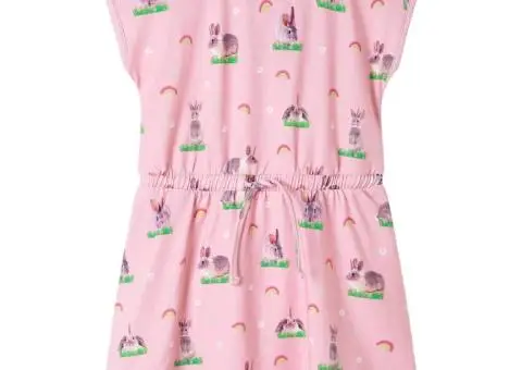 Rochie pentru copii, roz deschis, 140 - 1/5