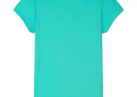 Tricou pentru copii, verde mentă, 140 - 2/5