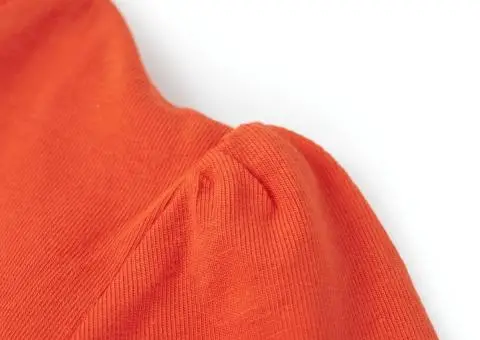 Tricou pentru copii, portocaliu închis, 116 - 5/5