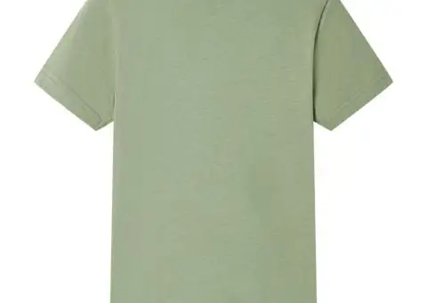 Tricou pentru copii cu mâneci scurte, kaki deschis, 104 - 2/5