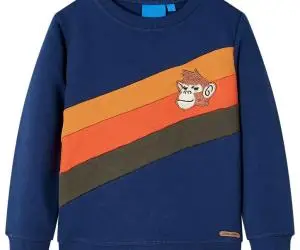 Bluzon pentru copii, bleumarin, 104
