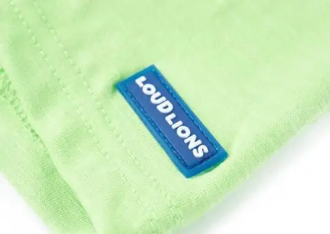 Tricou pentru copii, verde neon, 128 - 5/5