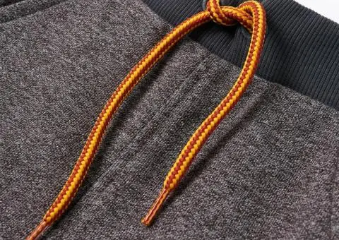 Pantaloni de trening pentru copii, gri închis melanj, 104 - 4/5