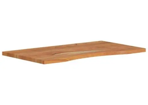 Blat de birou 80x50x2,5 cm dreptunghiular lemn masiv de acacia - 3/5