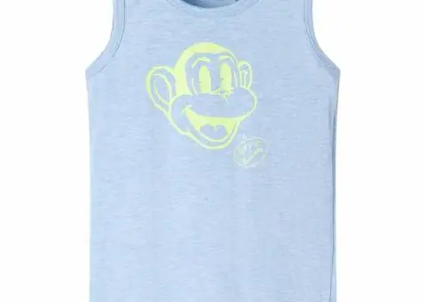 Maieu pentru copii, albastru pal melanj, 92 - 1/5