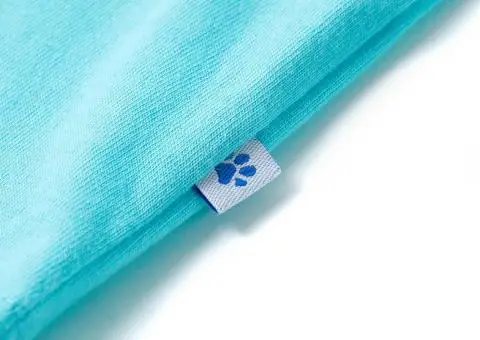 Tricou pentru copii cu mâneci scurte, turcoaz, 104 - 5/5