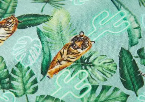 Tricou pentru copii, verde deschis melanj, 104 - 5/5