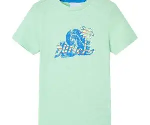 Tricou pentru copii, verde deschis, 116