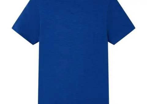 Tricou pentru copii, albastru închis, 92 - 2/5