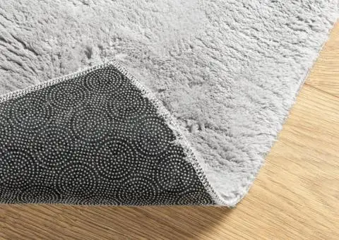 Covor HUARTE, fir scurt, moale și lavabil, gri, 60x110 cm - 5/5