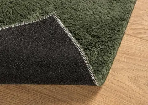 Covor HUARTE, fir scurt moale și lavabil verde pădure 160x230cm - 5/5