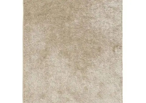 Covor ISTAN, cu fire înalte, aspect lucios, bej, 120x170 cm - 2/5