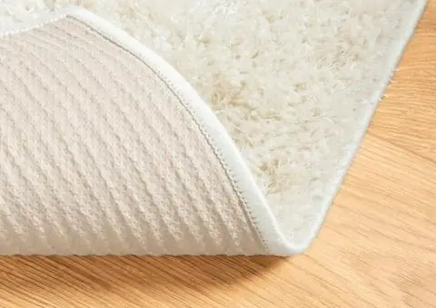 Covor ISTAN, cu fire înalte, aspect lucios, crem, 200x280 cm - 5/5