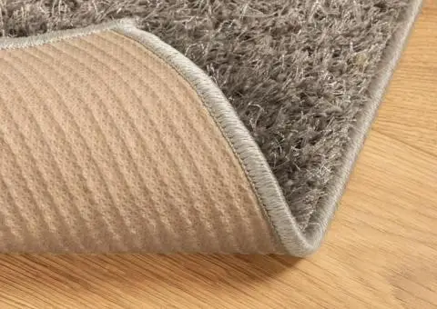 Covor ISTAN, cu fire înalte, aspect lucios, gri, 160x230 cm - 5/5