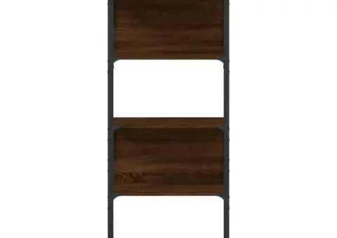 Bibliotecă 5 niveluri, stejar maro, 60,5x24x166,5 cm - 5/5