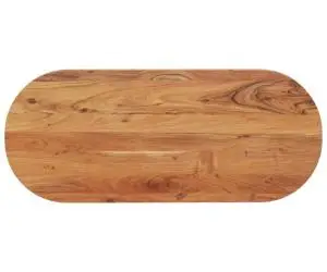 vidaXL Blat de masă oval, 100x40x2,5 cm, lemn masiv de acacia