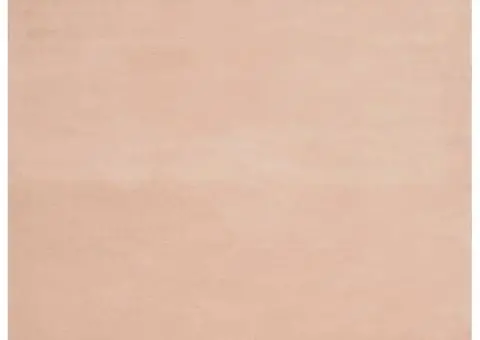 Covor HUARTE, fir scurt, moale și lavabil, roz pudră, 200x200cm - 2/5