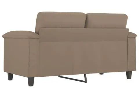 Canapea cu 2 locuri, cappuccino, 120 cm, piele ecologică - 5/5