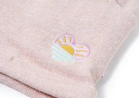 Pantaloni scurți pentru copii cu șnur, roz deschis combinat, 116 - 4/5