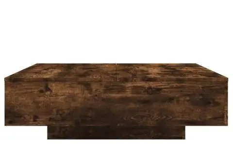 Măsuță de cafea, stejar fumuriu, 100x100x31 cm, lemn prelucrat - 5/5