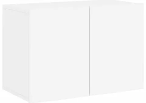 Comodă TV de perete, alb, 60x30x41 cm - 2/5