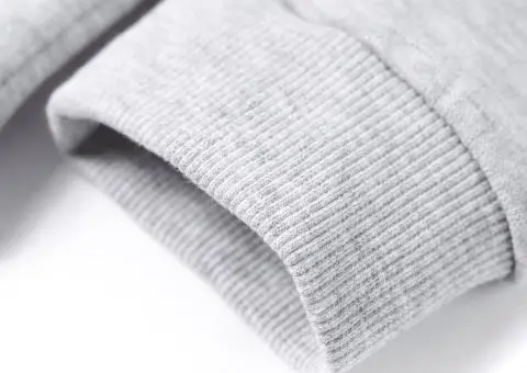 Hanorac pentru copii cu glugă, gri melanj și portocaliu, 140 - 5/5