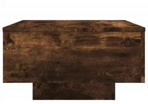 Măsuță de cafea, stejar fumuriu, 55x55x31 cm, lemn prelucrat - 5/5