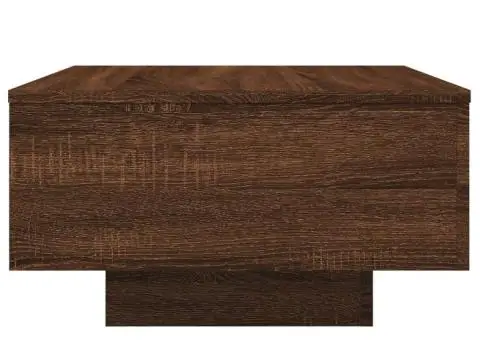 Măsuță de cafea, stejar maro, 55x55x31 cm, lemn prelucrat - 5/5