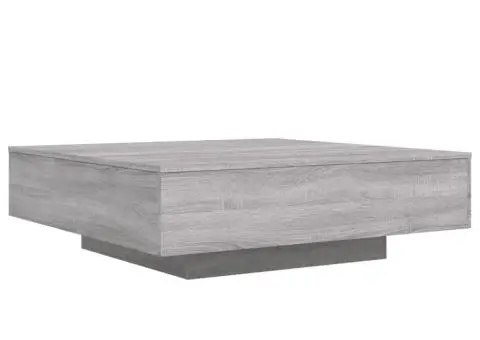 Măsuță de cafea, gri sonoma, 100x100x31 cm, lemn prelucrat - 2/5