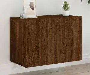 vidaXL Comodă TV de perete, stejar maro, 60x30x41 cm