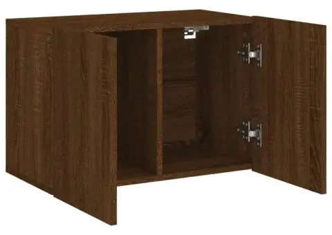 Comodă TV de perete, stejar maro, 60x30x41 cm - 5/5