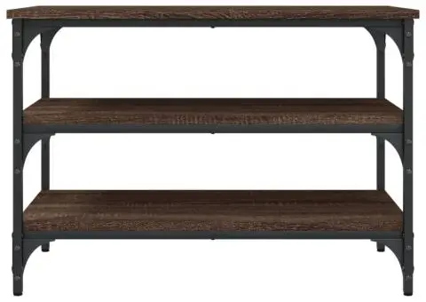 Bancă de pantofi, stejar maro, 70x38,5x49 cm, lemn prelucrat - 5/5