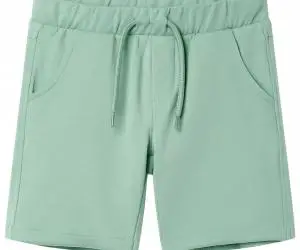 Pantaloni scurți pentru copii cu șnur, kaki deschis, 92