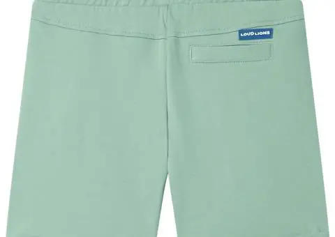 Pantaloni scurți pentru copii cu șnur, kaki deschis, 92 - 2/5