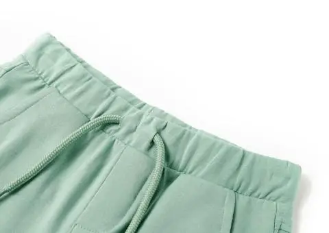 Pantaloni scurți pentru copii cu șnur, kaki deschis, 92 - 3/5