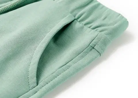 Pantaloni scurți pentru copii cu șnur, kaki deschis, 92 - 4/5