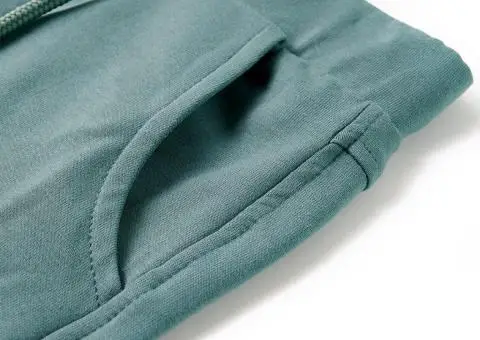 Pantaloni scurți pentru copii cu șnur, albastru petrol învechit, 128 - 4/5